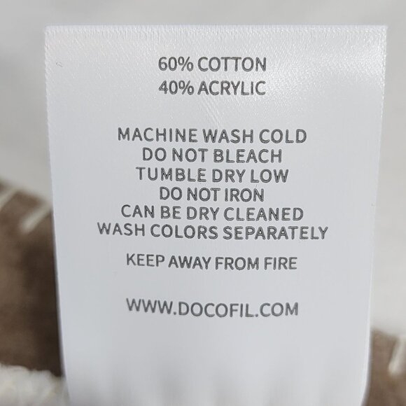 Docofil Mama Bear Throw Blanket Soft Oversize Reversible 51x67in Portugal - Picture 9 of 16